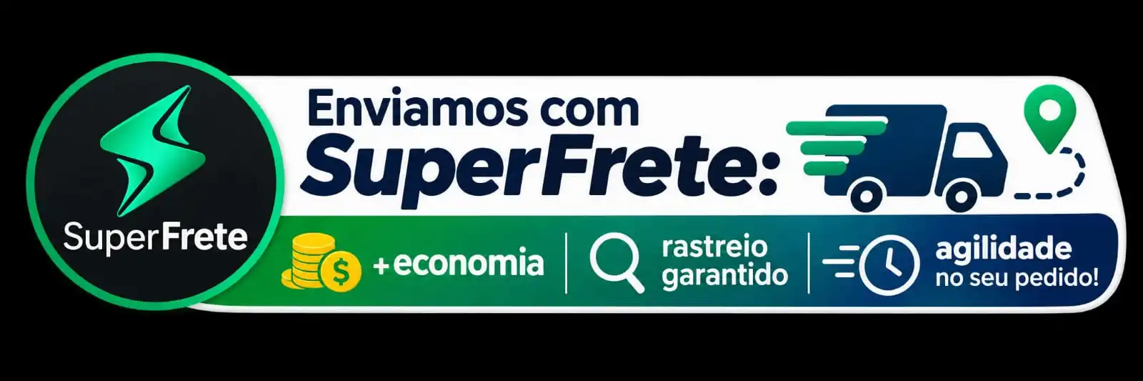Enviamos com SuperFrete: mais economia, rastreio garantido e agilidade no seu pedido